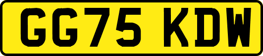 GG75KDW