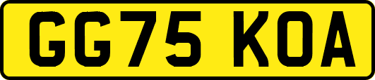 GG75KOA