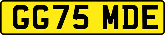 GG75MDE