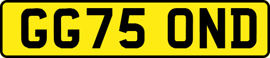 GG75OND
