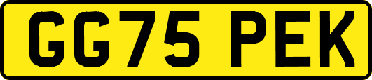 GG75PEK