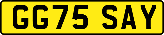 GG75SAY