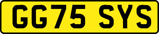 GG75SYS