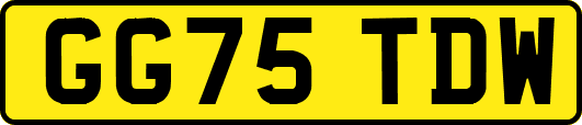 GG75TDW
