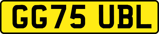 GG75UBL