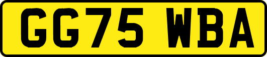 GG75WBA