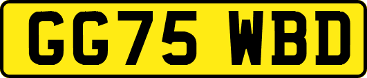GG75WBD