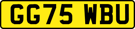 GG75WBU