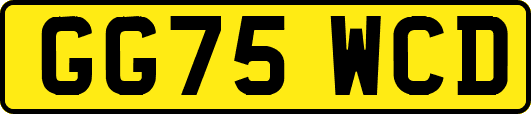 GG75WCD