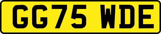 GG75WDE