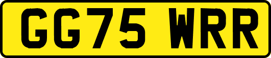 GG75WRR