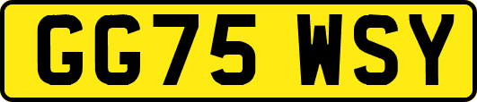 GG75WSY