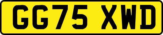 GG75XWD