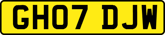 GH07DJW