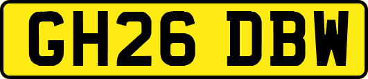 GH26DBW