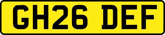 GH26DEF