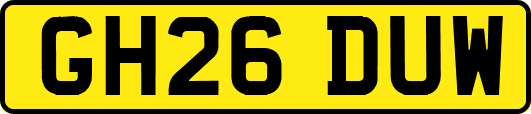 GH26DUW