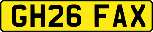 GH26FAX