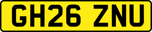 GH26ZNU
