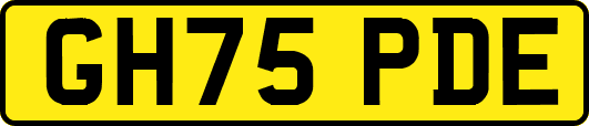 GH75PDE
