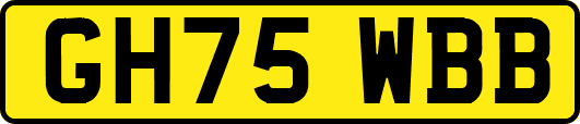 GH75WBB