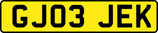 GJ03JEK