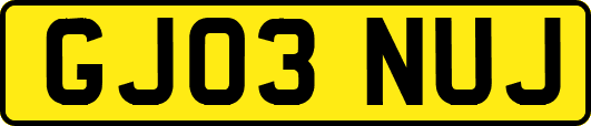 GJ03NUJ