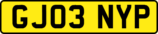 GJ03NYP