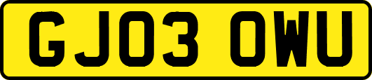 GJ03OWU
