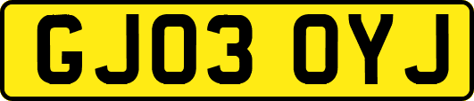 GJ03OYJ