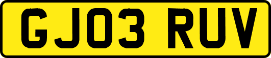 GJ03RUV