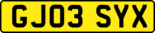GJ03SYX