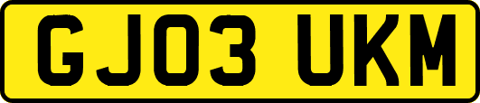 GJ03UKM