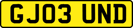 GJ03UND