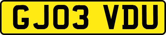 GJ03VDU