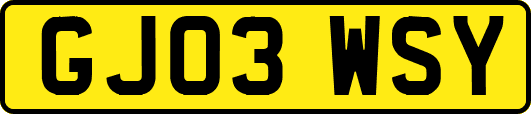 GJ03WSY