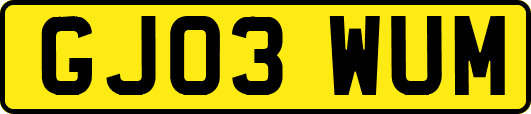 GJ03WUM