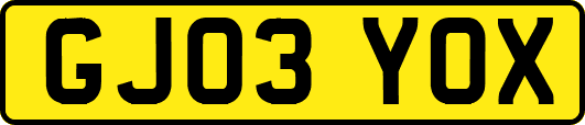 GJ03YOX