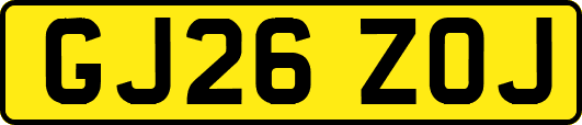 GJ26ZOJ