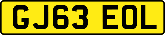 GJ63EOL