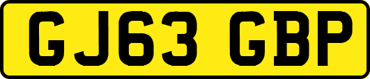GJ63GBP