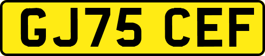 GJ75CEF