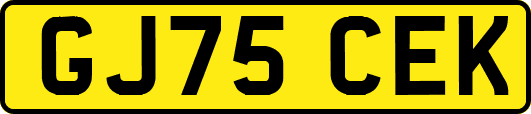 GJ75CEK