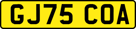 GJ75COA