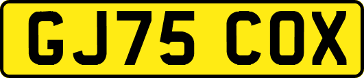 GJ75COX