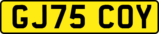 GJ75COY