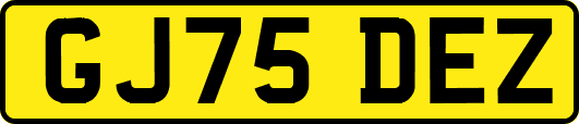 GJ75DEZ