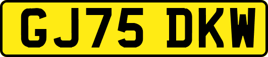 GJ75DKW