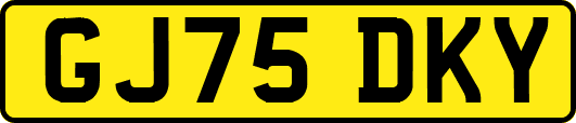 GJ75DKY