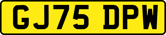 GJ75DPW